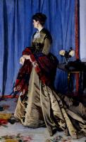 Monet, Claude Oscar - Portrait Of Madame Gaudibert